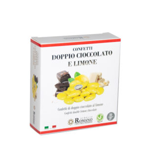 Confetti doppio cioccolato e limone, 80g