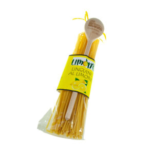 Lemon Linguine, 160g with wooden spoon