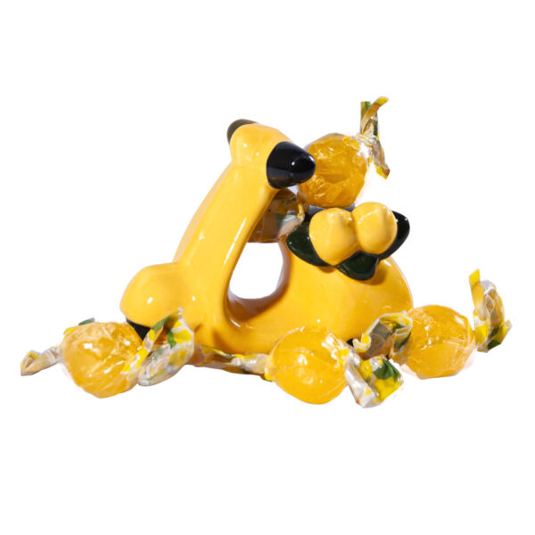 Moto piccola in ceramica + Caramelle frizzanti al limone, 30 g - Image 2