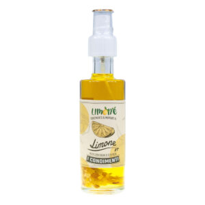 Condimento alimentare al limone in olio extra vergine di oliva, dosatore spray, 100 ml