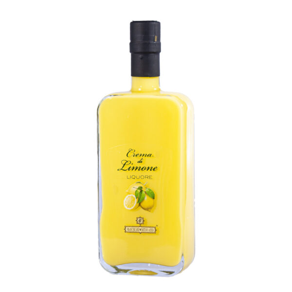 Crema di limone in bottiglia rettangolare, Francescano Natura Assisi, 500 ml