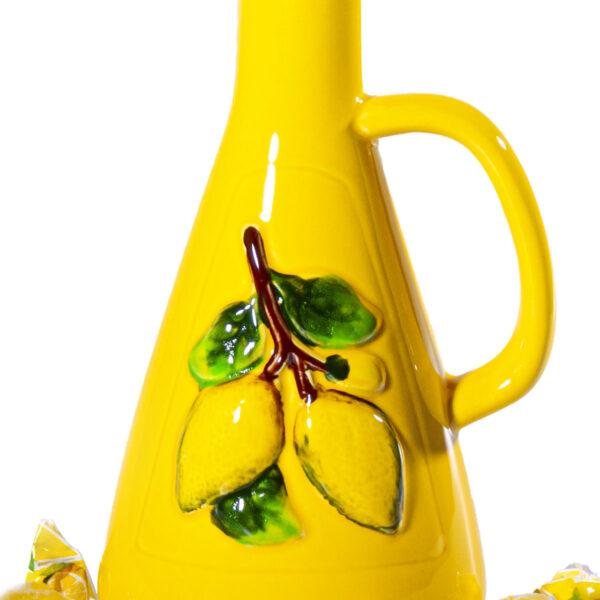 Oliera in ceramica con manico + Caramelle frizzanti al limone 30 g - Image 2