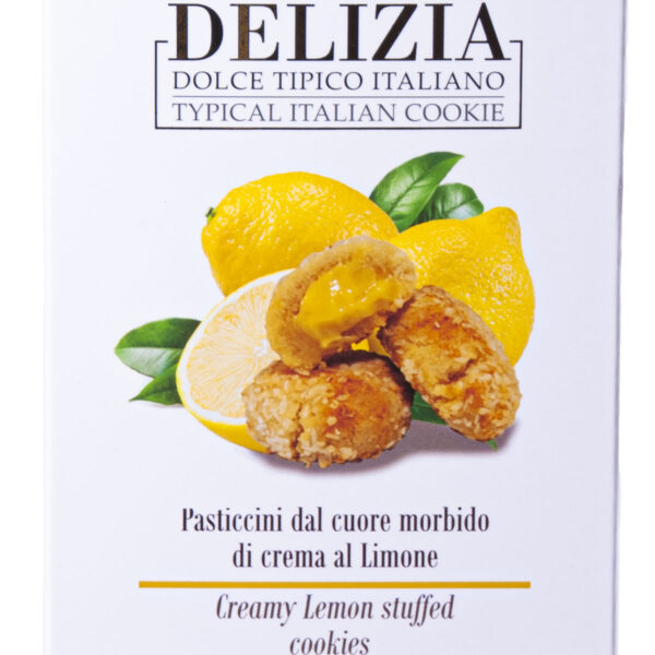 Pasticcini di cuore morbido di crema al limone, Delizia, 200gr - Image 2