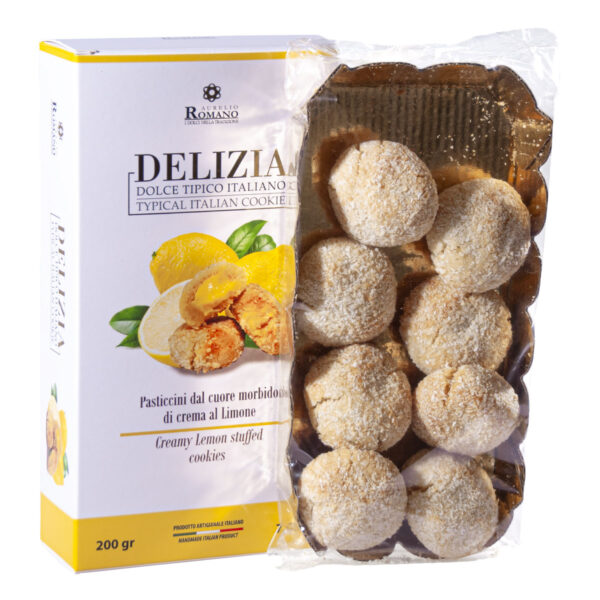 Pasticcini di cuore morbido di crema al limone, Delizia, 200gr - Image 3