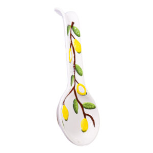 Poggiamestolo in ceramica gigante + Caramelle frizzanti al limone 30 g