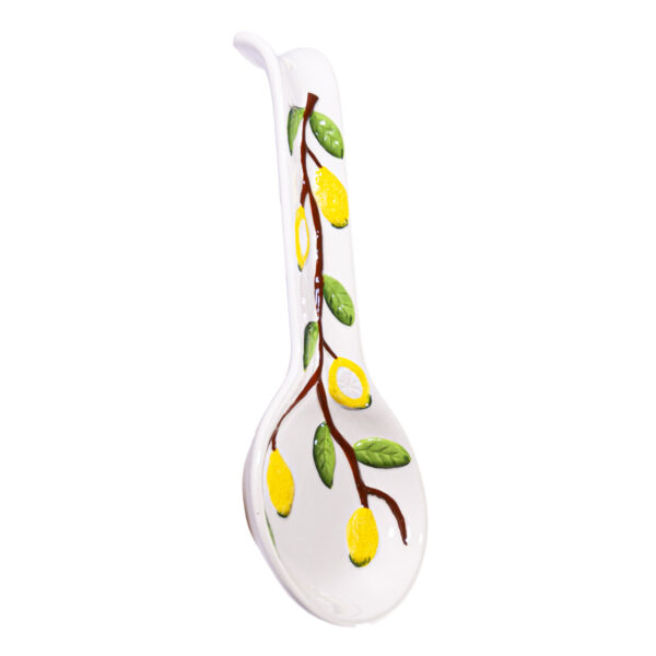 Poggiamestolo in ceramica gigante + Caramelle frizzanti al limone 30 g