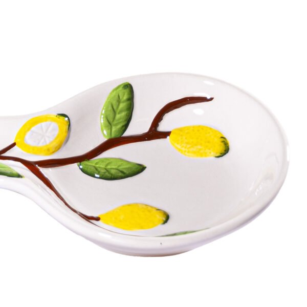 Poggiamestolo in ceramica gigante + Caramelle frizzanti al limone 30 g - Image 2
