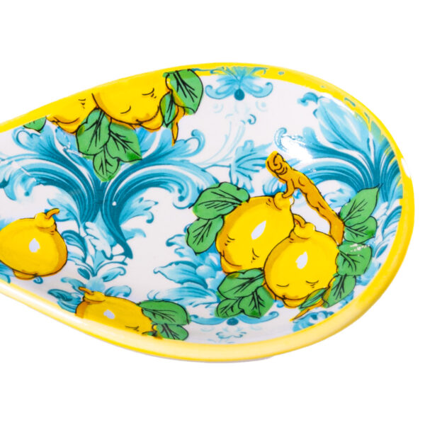 Poggiamestolo in ceramica piccolo, soggetti vari + Caramelle frizzanti al limone 30 g - Image 5
