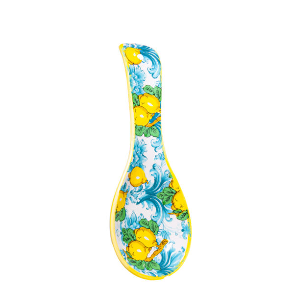 Poggiamestolo in ceramica piccolo, soggetti vari + Caramelle frizzanti al limone 30 g - Image 4