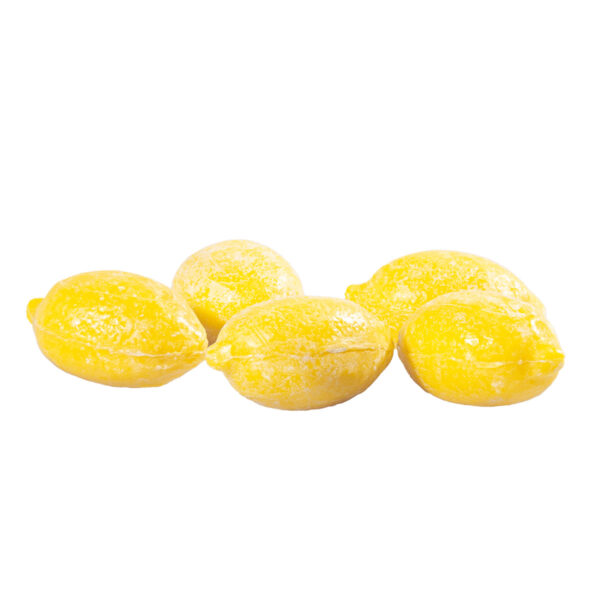Quintetto di saponette al limone, 25 gr cad., confezione in tulle, Roma - Image 2