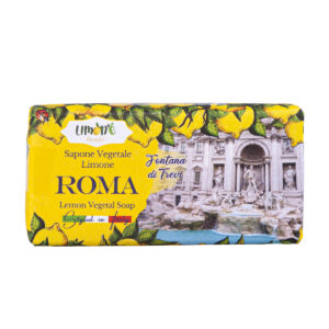 Saponetta vegetale al limone, 96 g, Roma, Fontana di Trevi