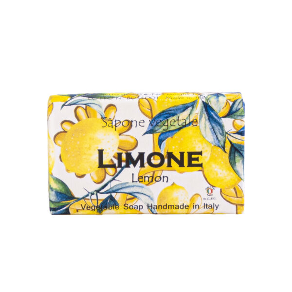 Saponetta vegan aromatizzata al limone, 50 g