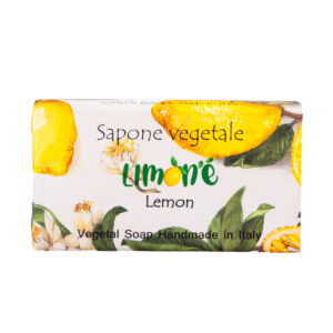 Saponetta vegan aromatizzata al limone, vari soggetti, 100 g