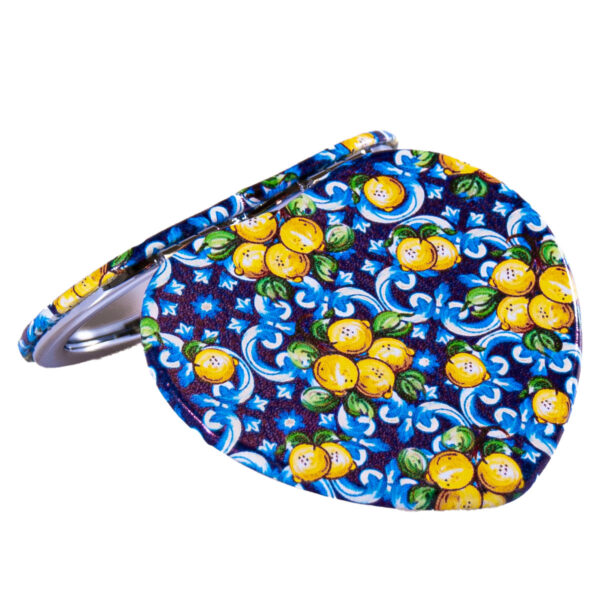 Specchio da borsetta, colorazioni assortite + Caramelle frizzanti al limone 30 g - Image 2