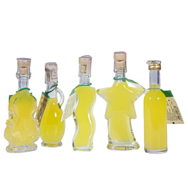 Limoncello Limon'è, bottiglia sagomata, mignon, 50 ml, soggetti vari - Image 6
