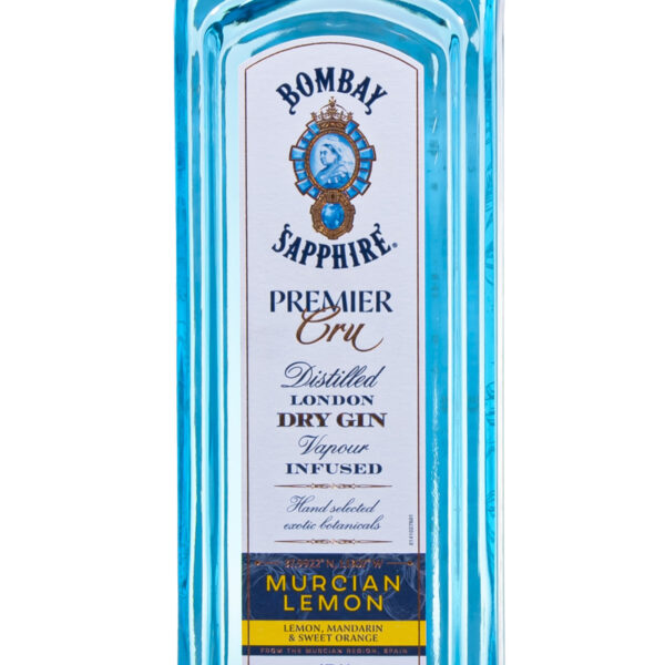 Gin London Dry, Premier Cru, Murcian Lemon, Bombay Sapphire, 700 ml - Image 2